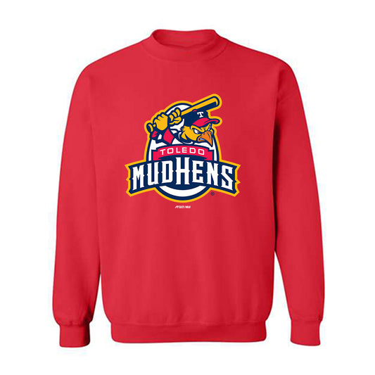 Toledo Mud Hens - MILB Baseball : Michael Siani - Crewneck Sweatshirt-0