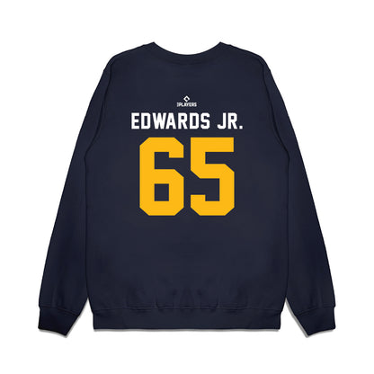 Toledo Mud Hens - MILB Baseball : Carl Edwards Jr. - Premium Crewneck Sweatshirt-1