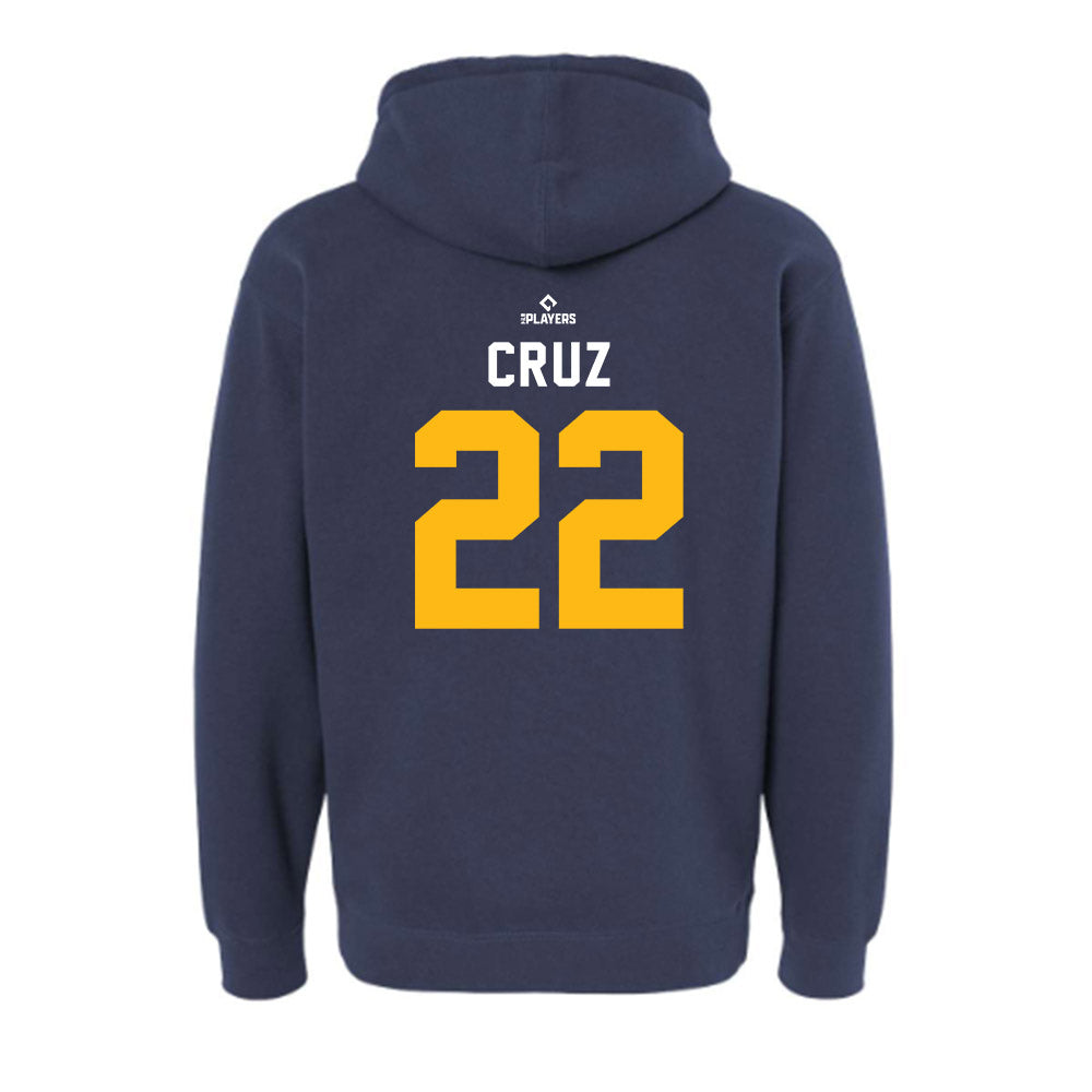 Toledo Mud Hens - MILB Baseball : Trei Cruz - Hooded Pullover Sweatshirt-1