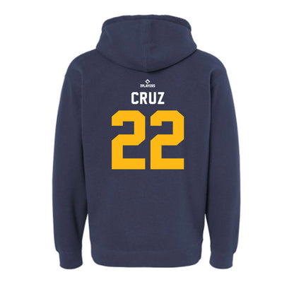 Toledo Mud Hens - MILB Baseball : Trei Cruz - Hooded Pullover Sweatshirt-1