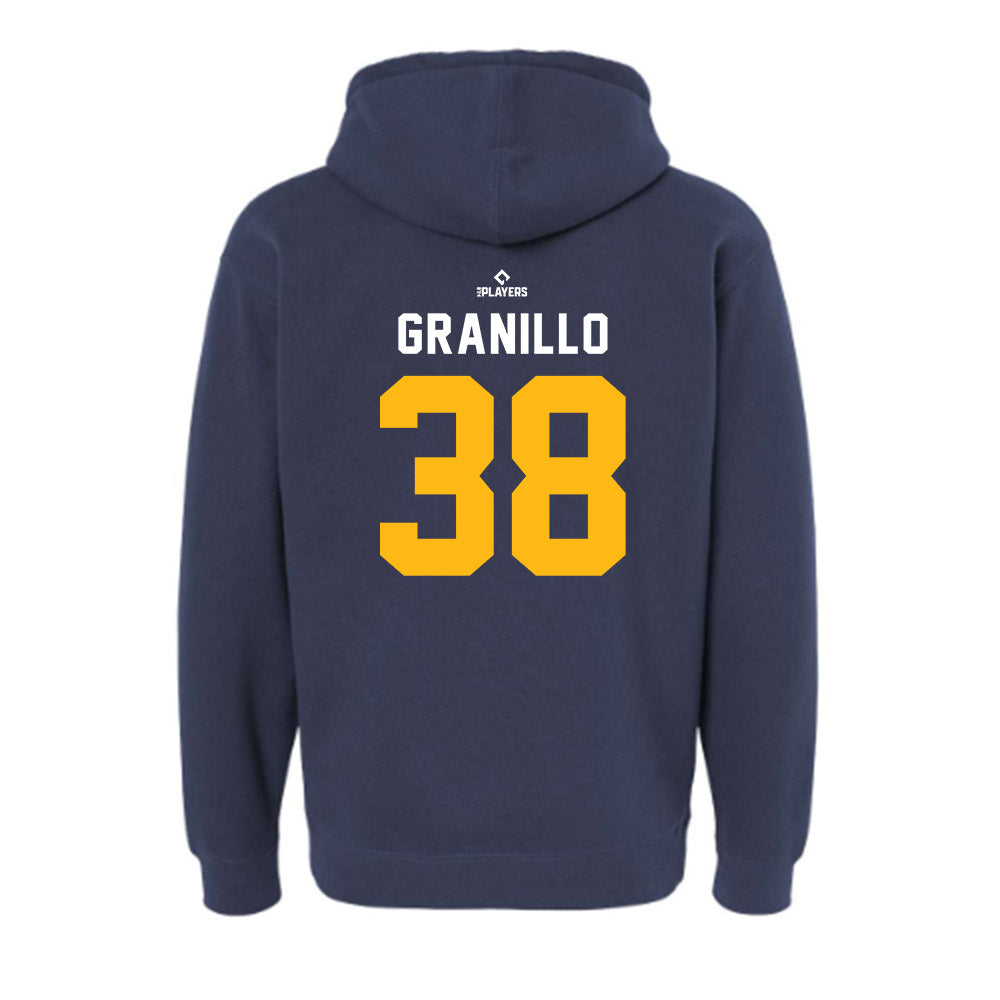 Toledo Mud Hens - MILB Baseball : Andre Granillo - Hooded Pullover Sweatshirt-1