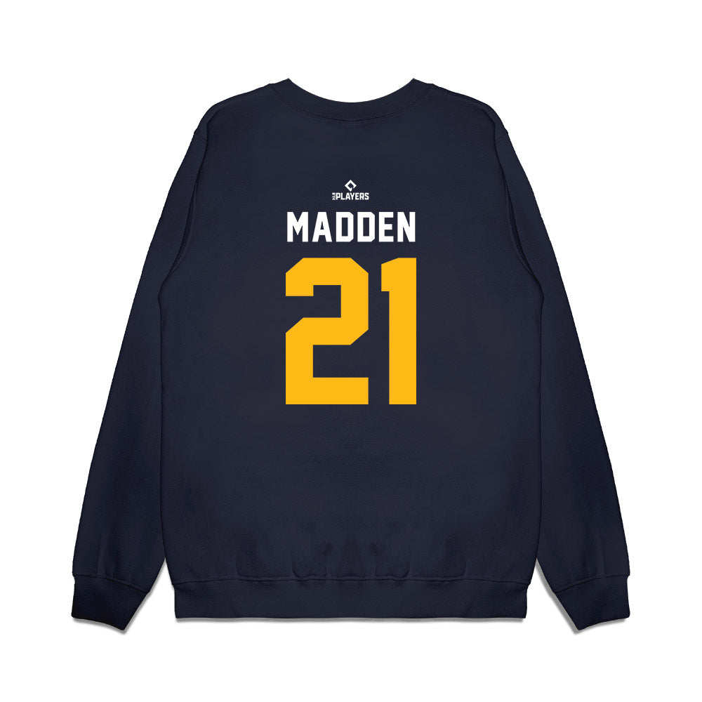 Toledo Mud Hens - MILB Baseball : Ty Madden - Premium Crewneck Sweatshirt-1