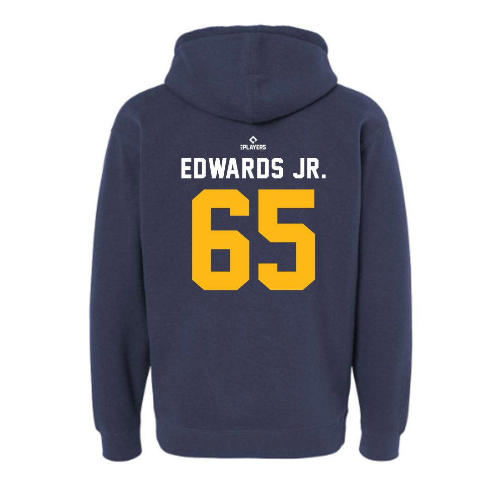 Toledo Mud Hens - MILB Baseball : Carl Edwards Jr. - Hooded Pullover Sweatshirt-1