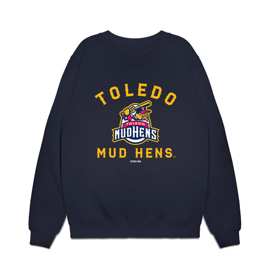 Toledo Mud Hens - MILB Baseball : Seby Zavala - Premium Crewneck Sweatshirt-0