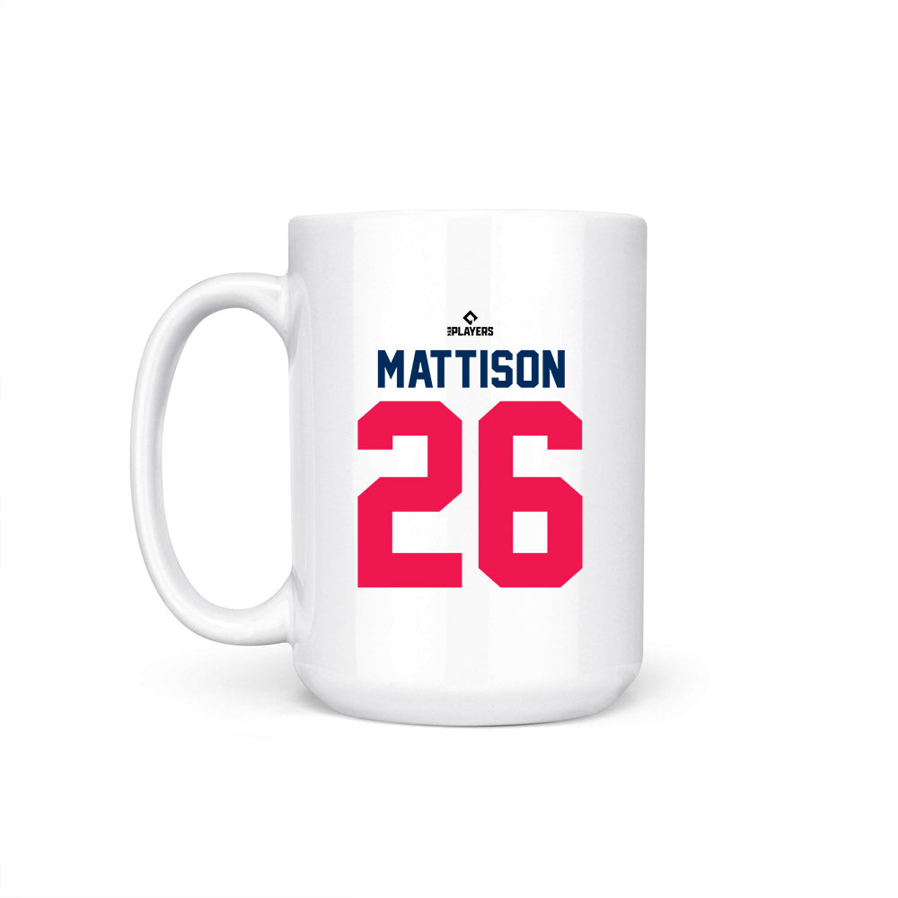 Toledo Mud Hens - MILB Baseball : Tyler Mattison - Coffee Mug-1