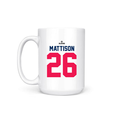 Toledo Mud Hens - MILB Baseball : Tyler Mattison - Coffee Mug-1