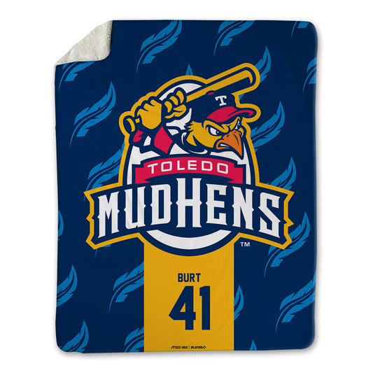 Toledo Mud Hens - MILB Baseball : Max Burt - Blanket-0