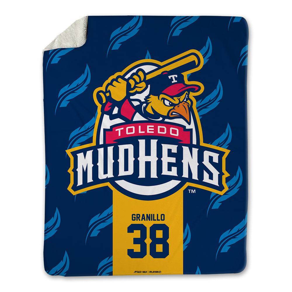 Toledo Mud Hens - MILB Baseball : Andre Granillo - Blanket-0