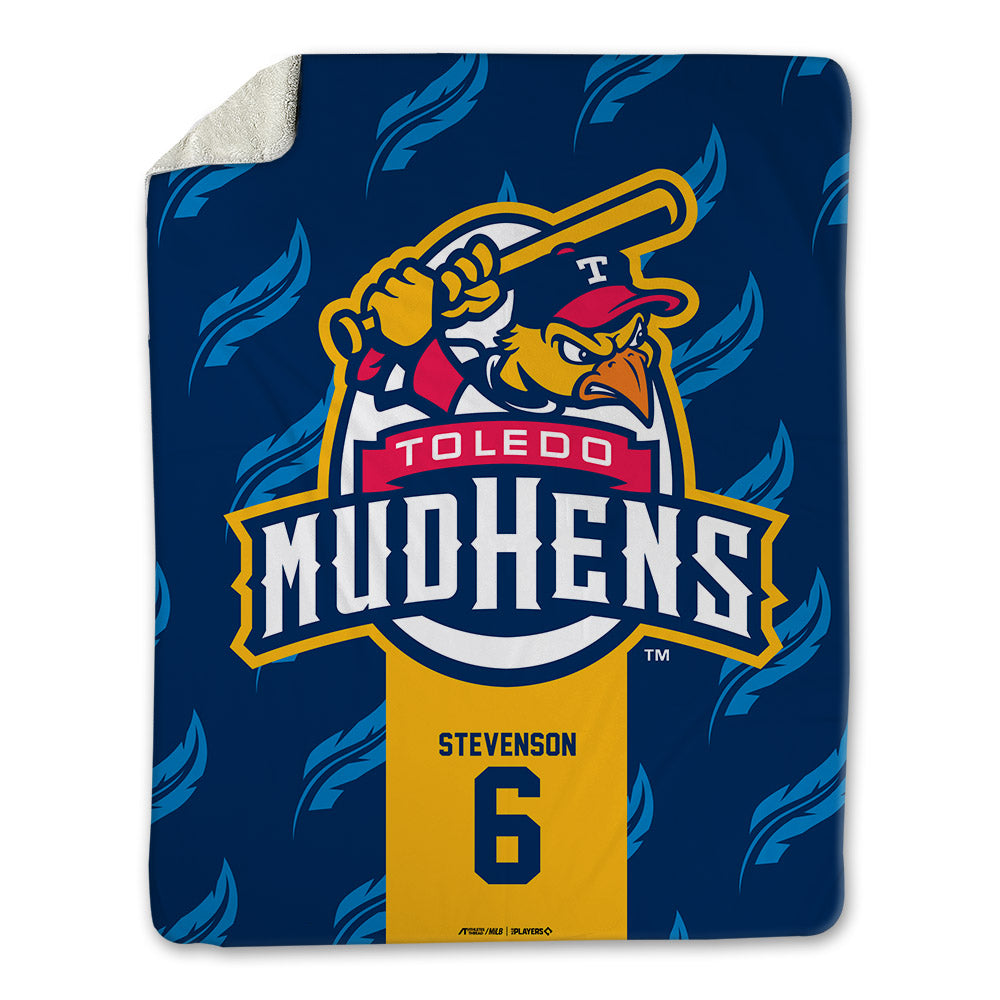 Toledo Mud Hens - MILB Baseball : Cal Stevenson - Blanket-0