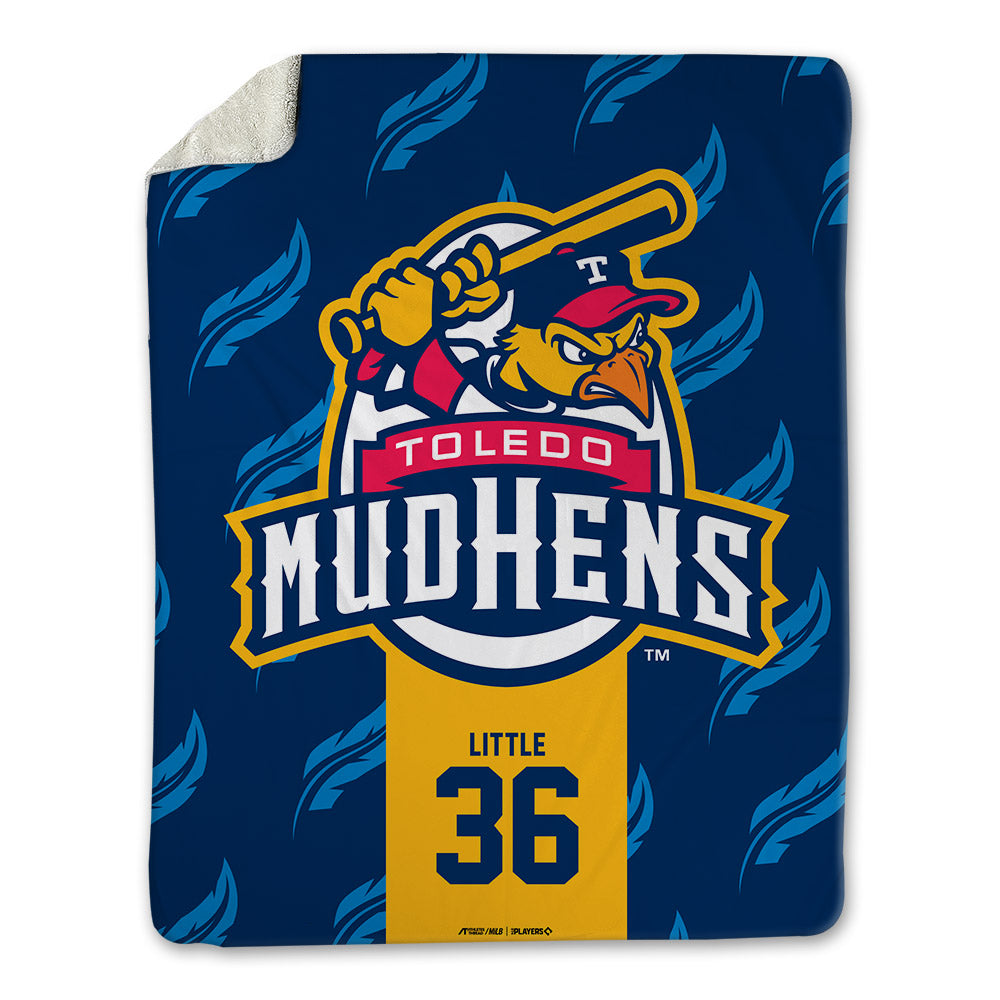 Toledo Mud Hens - MILB Baseball : Jack Little - Blanket-0