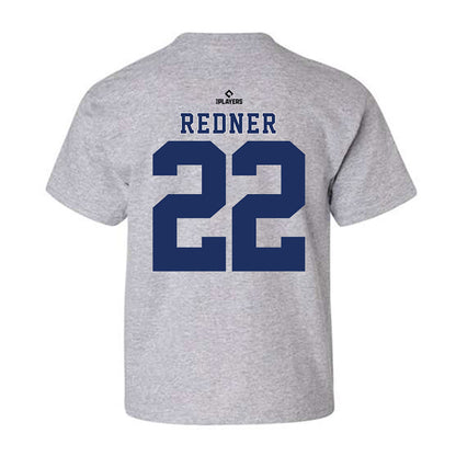 Tri City Devils - MILB Baseball : Zachary Redner - Youth T-Shirt-1