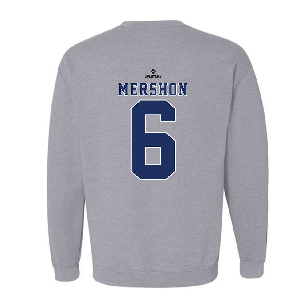 Tri City Devils - MILB Baseball : David Mershon - Crewneck Sweatshirt-1