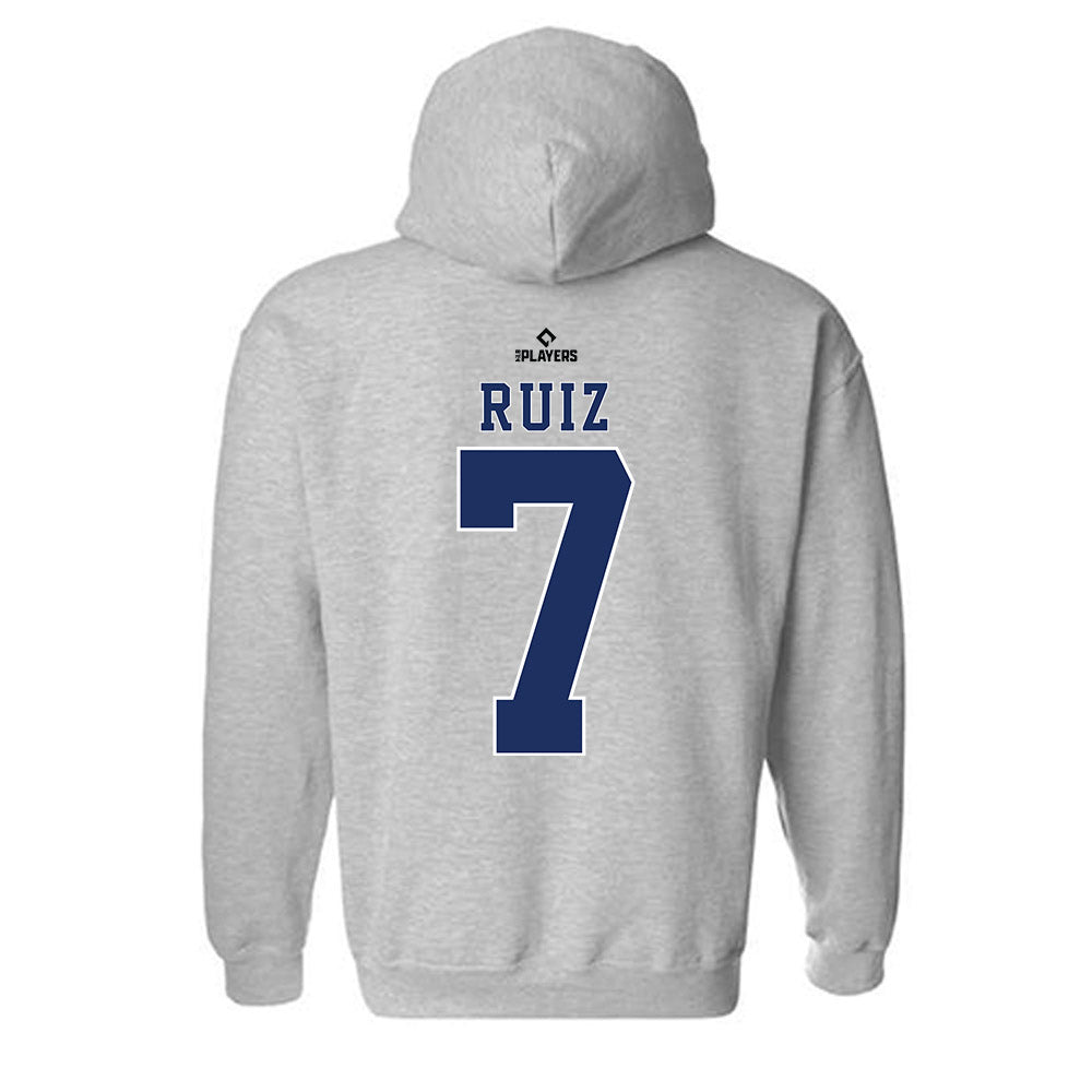 Tri City Devils - MILB Baseball : Jorge Ruiz - Hooded Sweatshirt-1