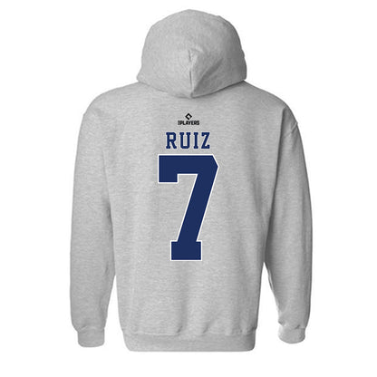 Tri City Devils - MILB Baseball : Jorge Ruiz - Hooded Sweatshirt-1