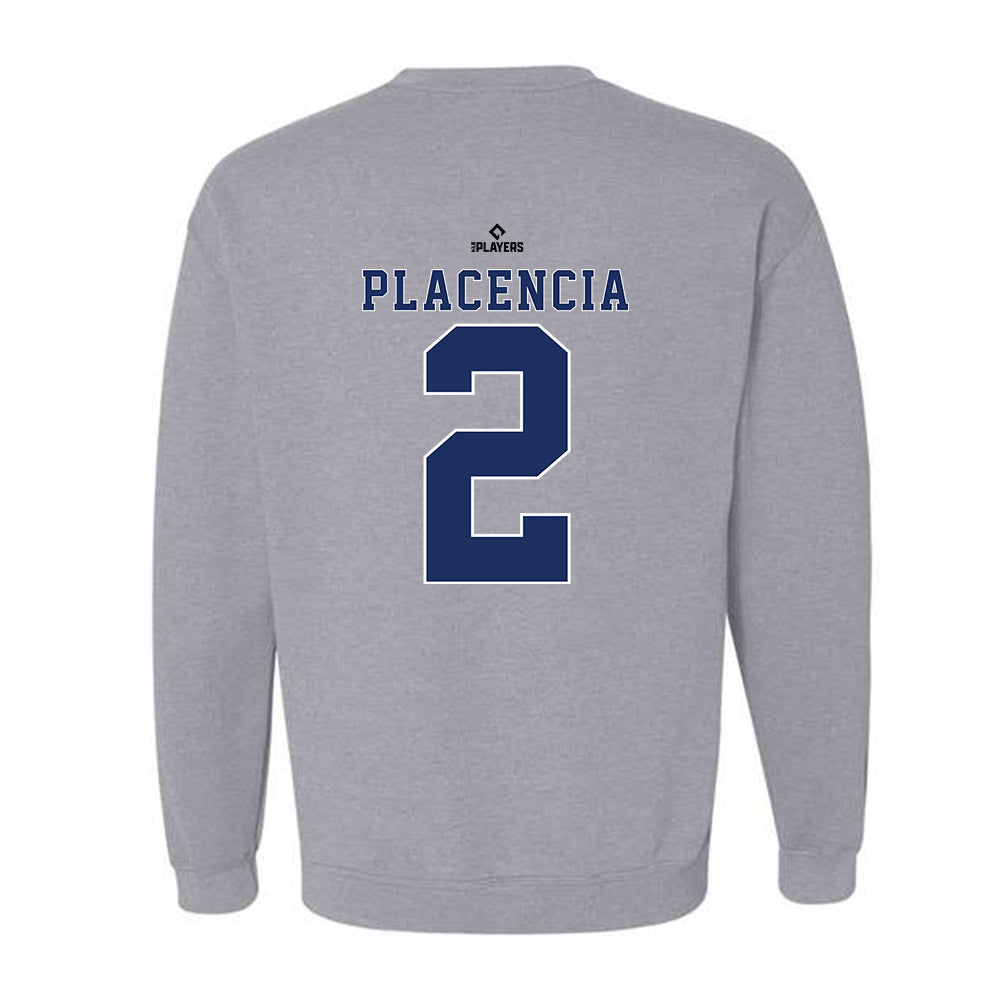 Tri City Devils - MILB Baseball : Adrian Placencia - Crewneck Sweatshirt-1