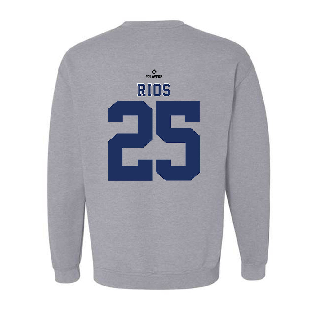 Tri City Devils - MILB Baseball : Alberto Rios - Crewneck Sweatshirt-1