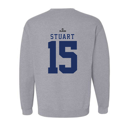 Tri City Devils - MILB Baseball : Brady Stuart - Crewneck Sweatshirt-1