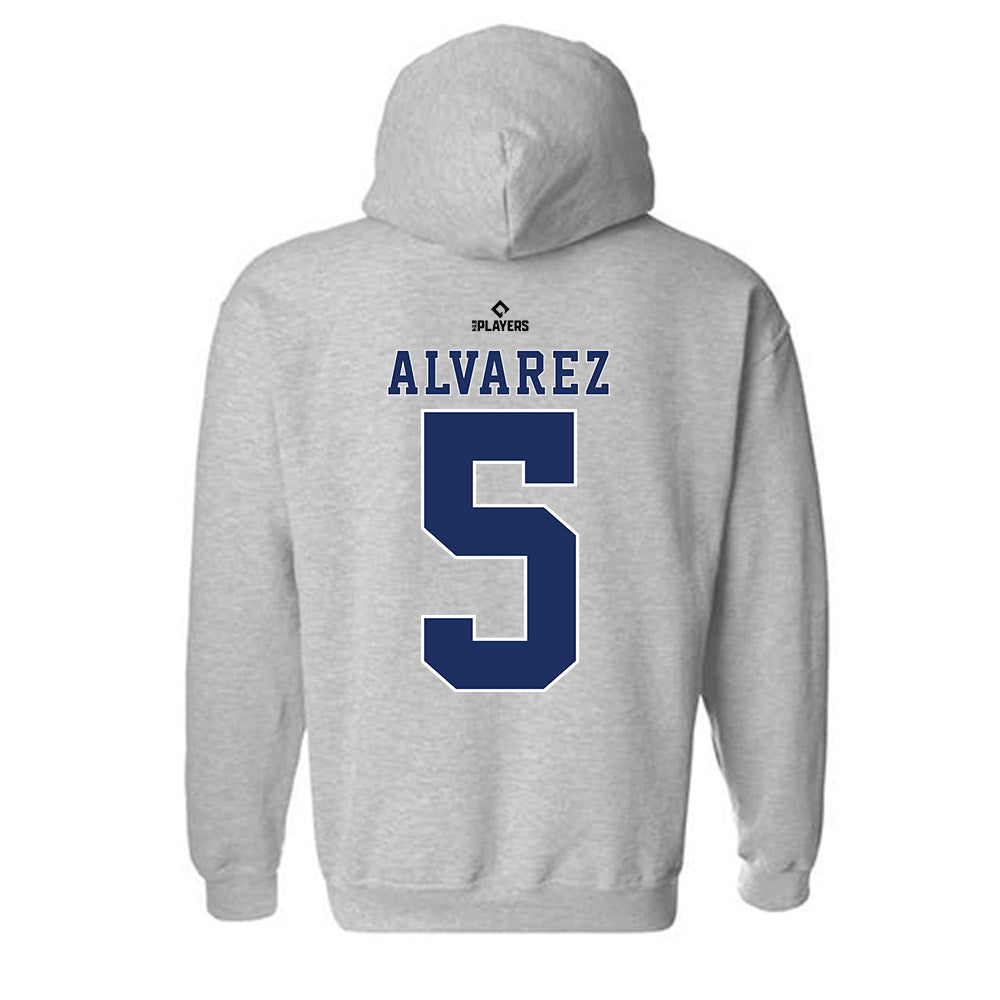 Tri City Devils - MILB Baseball : Hayden Alvarez - Hooded Sweatshirt-1