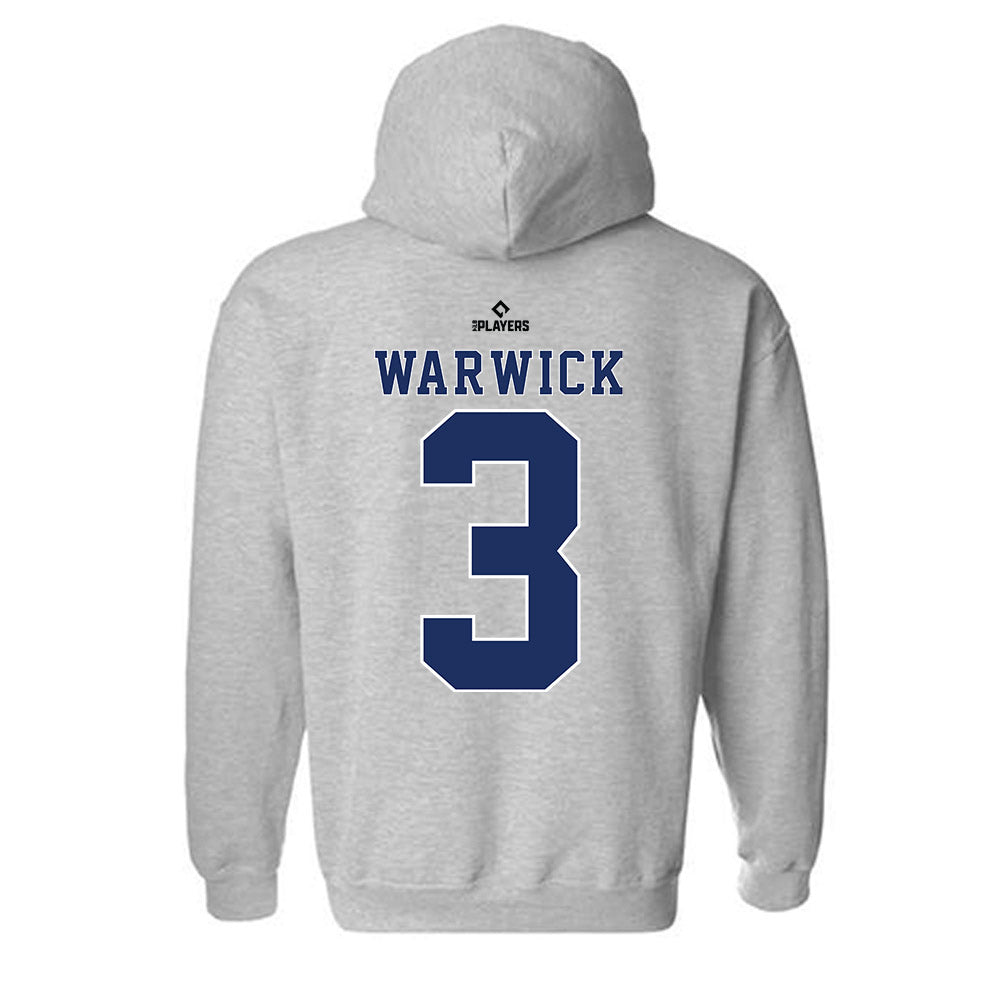 Tri City Devils - MILB Baseball : Jaren Warwick - Hooded Sweatshirt-1