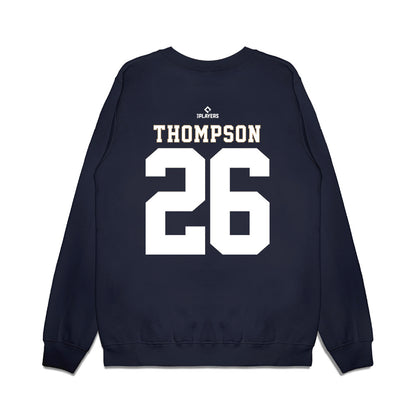 Tri City Devils - MILB Baseball : Benny Thompson - Premium Crewneck Sweatshirt-1