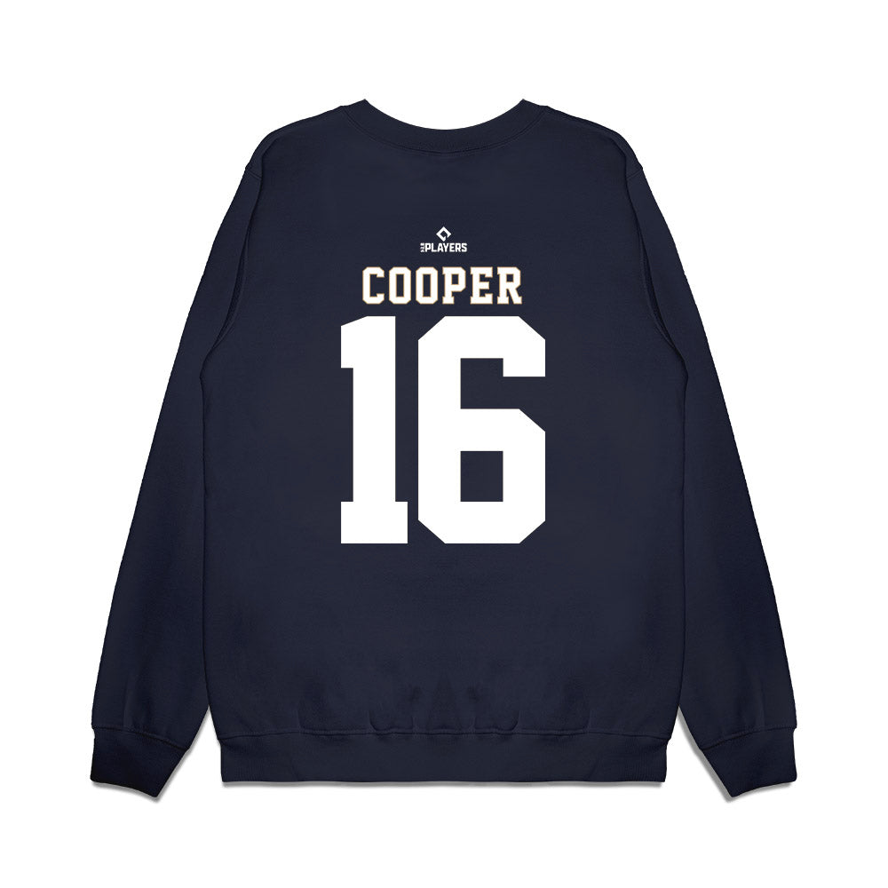 Tri City Devils - MILB Baseball : Luke Cooper - Premium Crewneck Sweatshirt-1