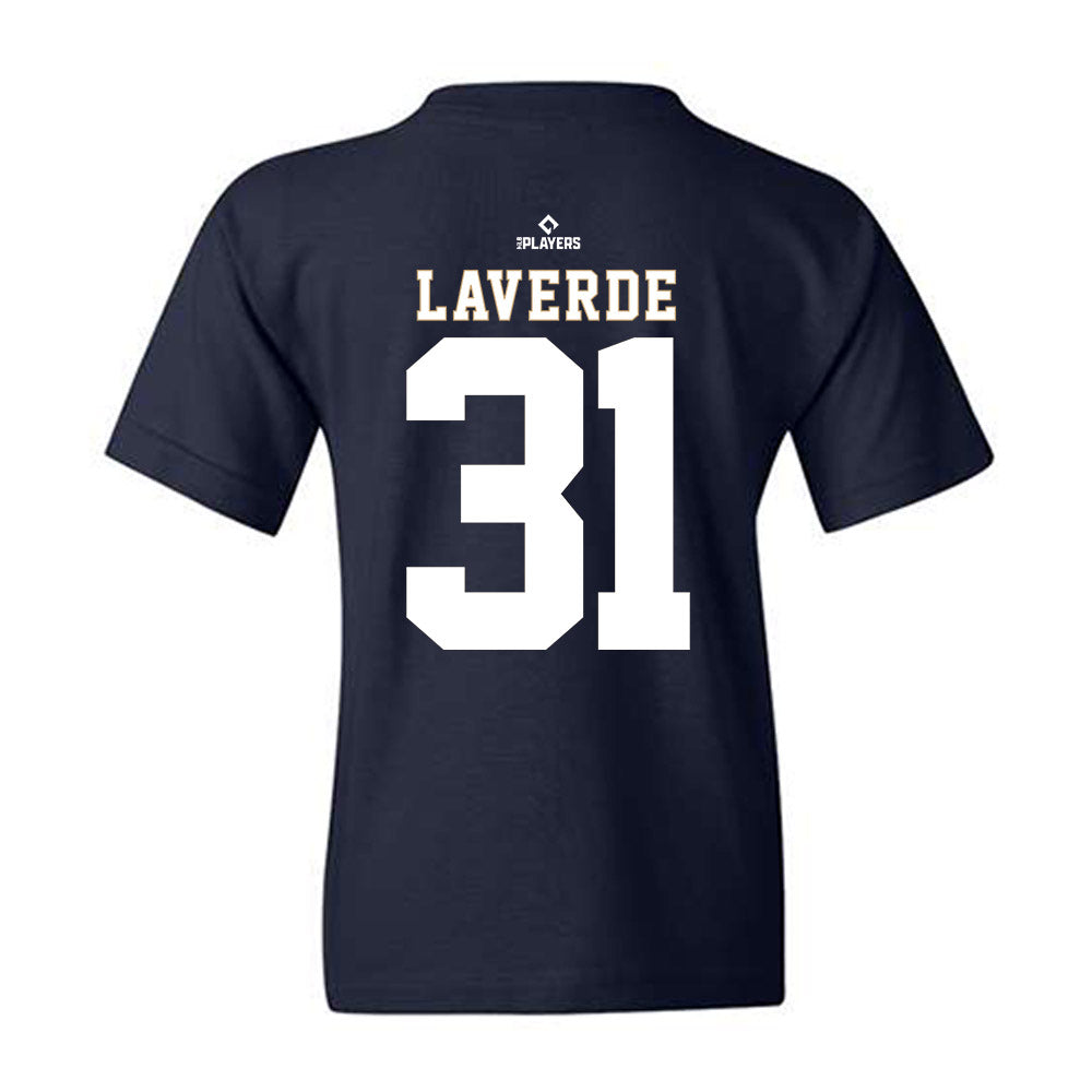 Tri City Devils - MILB Baseball : Dario Laverde - Youth T-Shirt-1