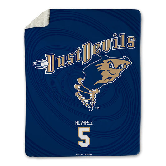 Tri City Devils - MILB Baseball : Hayden Alvarez - Blanket-0