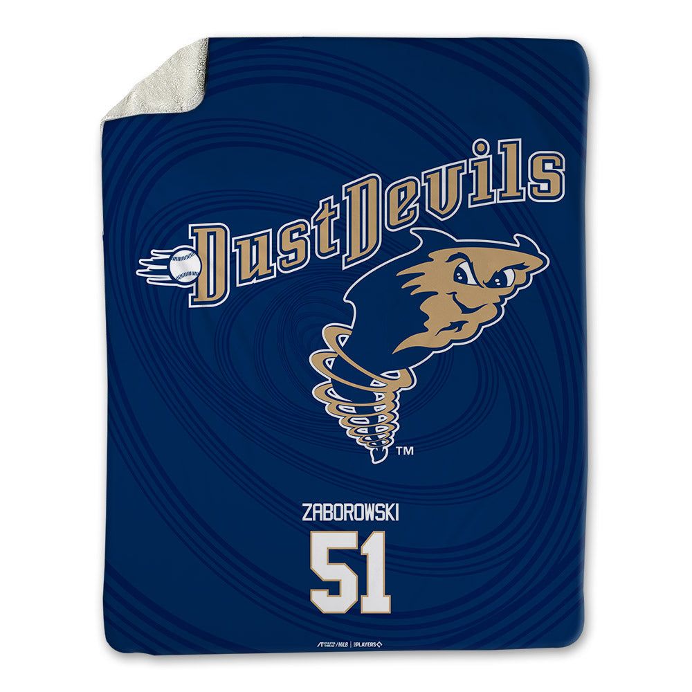 Tri City Devils - MILB Baseball : Ryland Zaborowski - Blanket-0