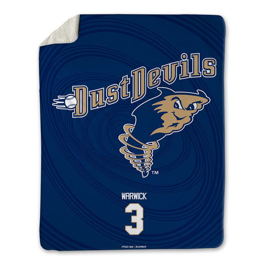 Tri City Devils - MILB Baseball : Jaren Warwick - Blanket-0