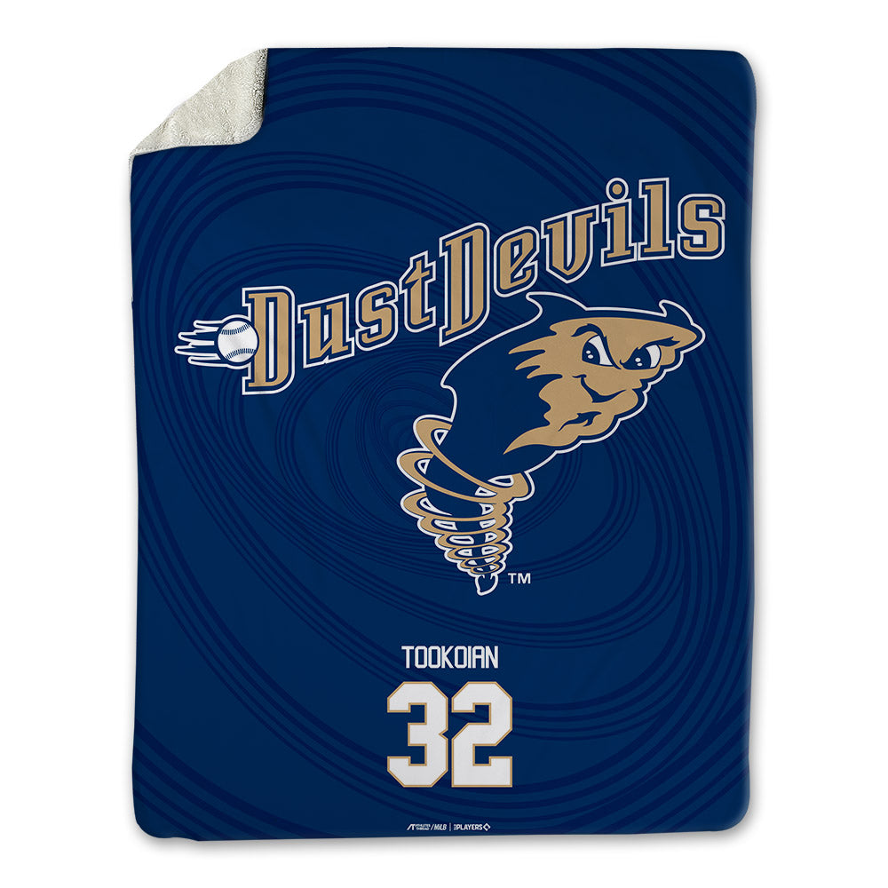Tri City Devils - MILB Baseball : Sam Tookoian - Blanket-0