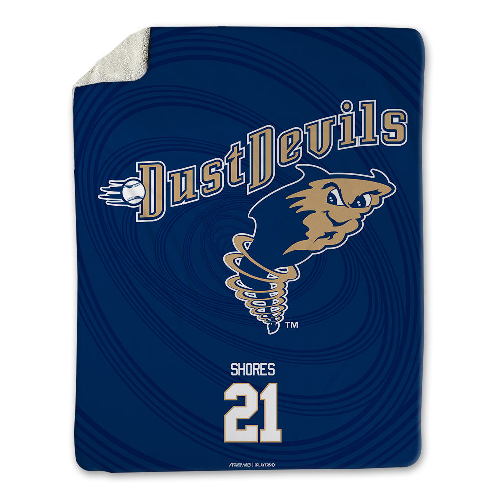 Tri City Devils - MILB Baseball : Chase Shores - Blanket-0