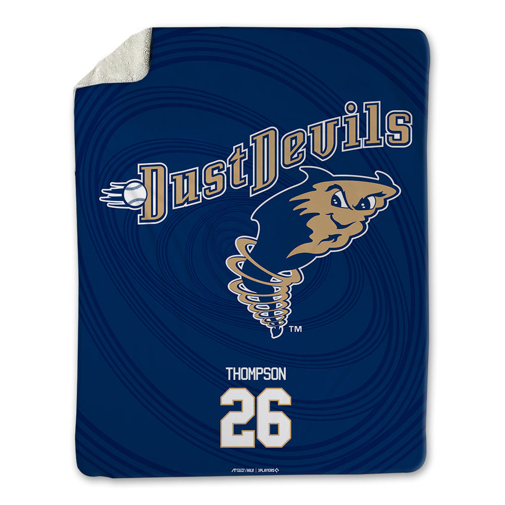 Tri City Devils - MILB Baseball : Benny Thompson - Blanket-0