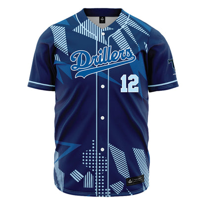 Tulsa Drillers - MILB Baseball : Jacob Kmatz - Jersey-0