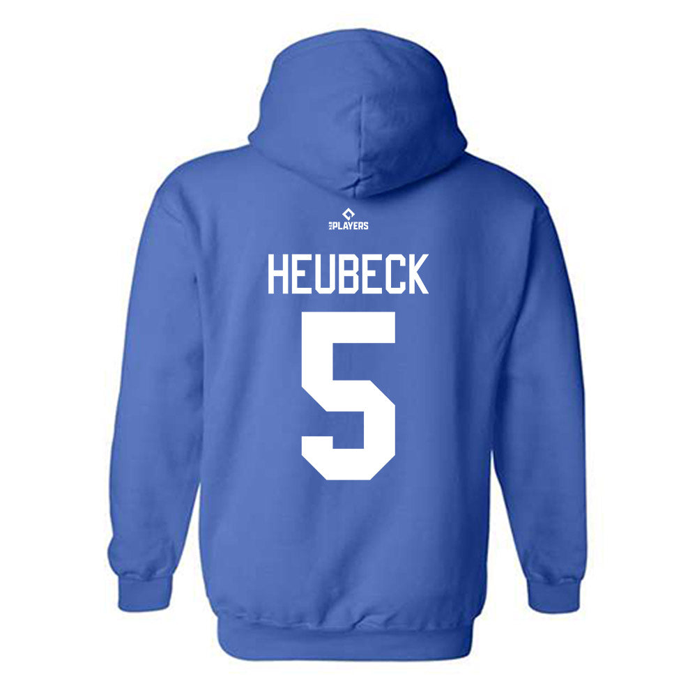 Tulsa Drillers - MILB Baseball : Peter Heubeck - Hooded Sweatshirt-1