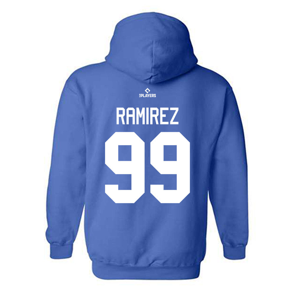 Tulsa Drillers - MILB Baseball : Kelvin Ramirez - Hooded Sweatshirt-1