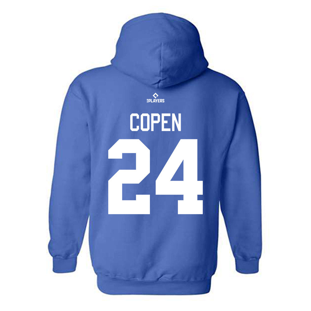 Tulsa Drillers - MILB Baseball : Patrick Copen - Hooded Sweatshirt-1