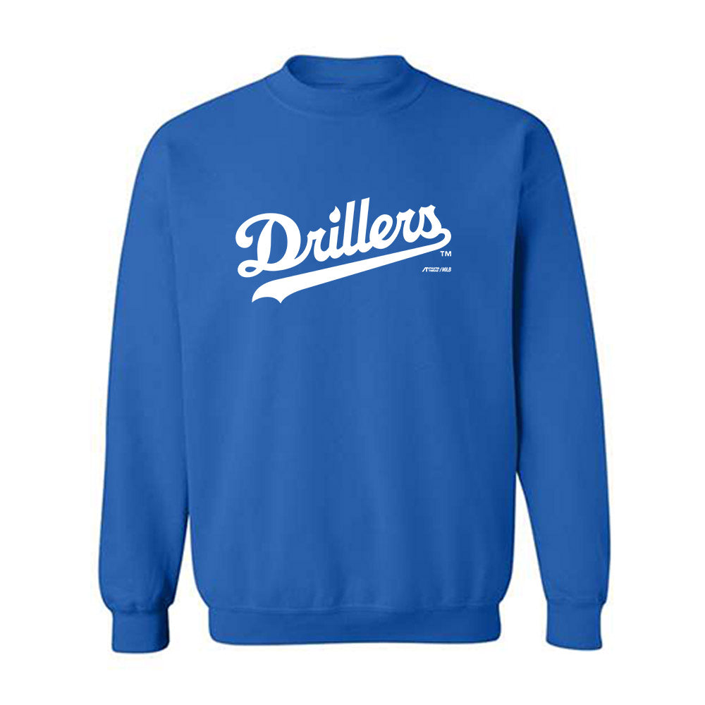 Tulsa Drillers - MILB Baseball : Frank Rodriguez - Crewneck Sweatshirt-0