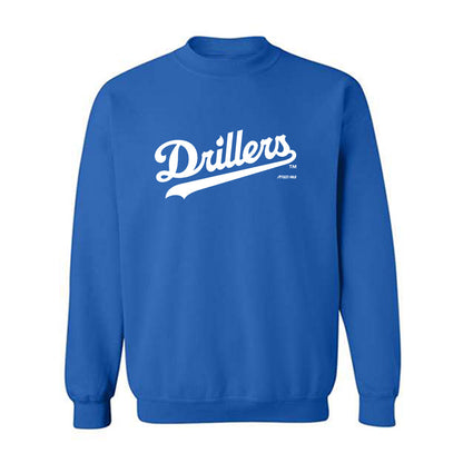 Tulsa Drillers - MILB Baseball : Carson Hobbs - Crewneck Sweatshirt-0
