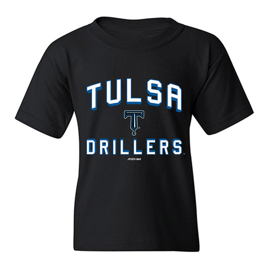 Tulsa Drillers - MILB Baseball : Frank Rodriguez - Youth T-Shirt-0