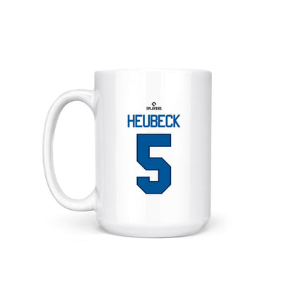 Tulsa Drillers - MILB Baseball : Peter Heubeck - Coffee Mug-1
