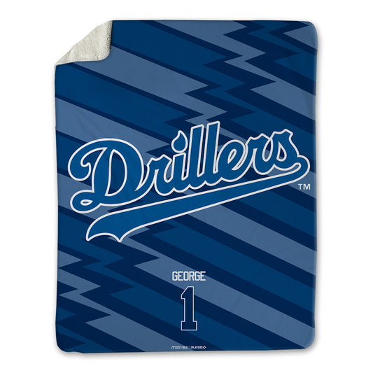 Tulsa Drillers - MILB Baseball : Kendall George - Blanket-0