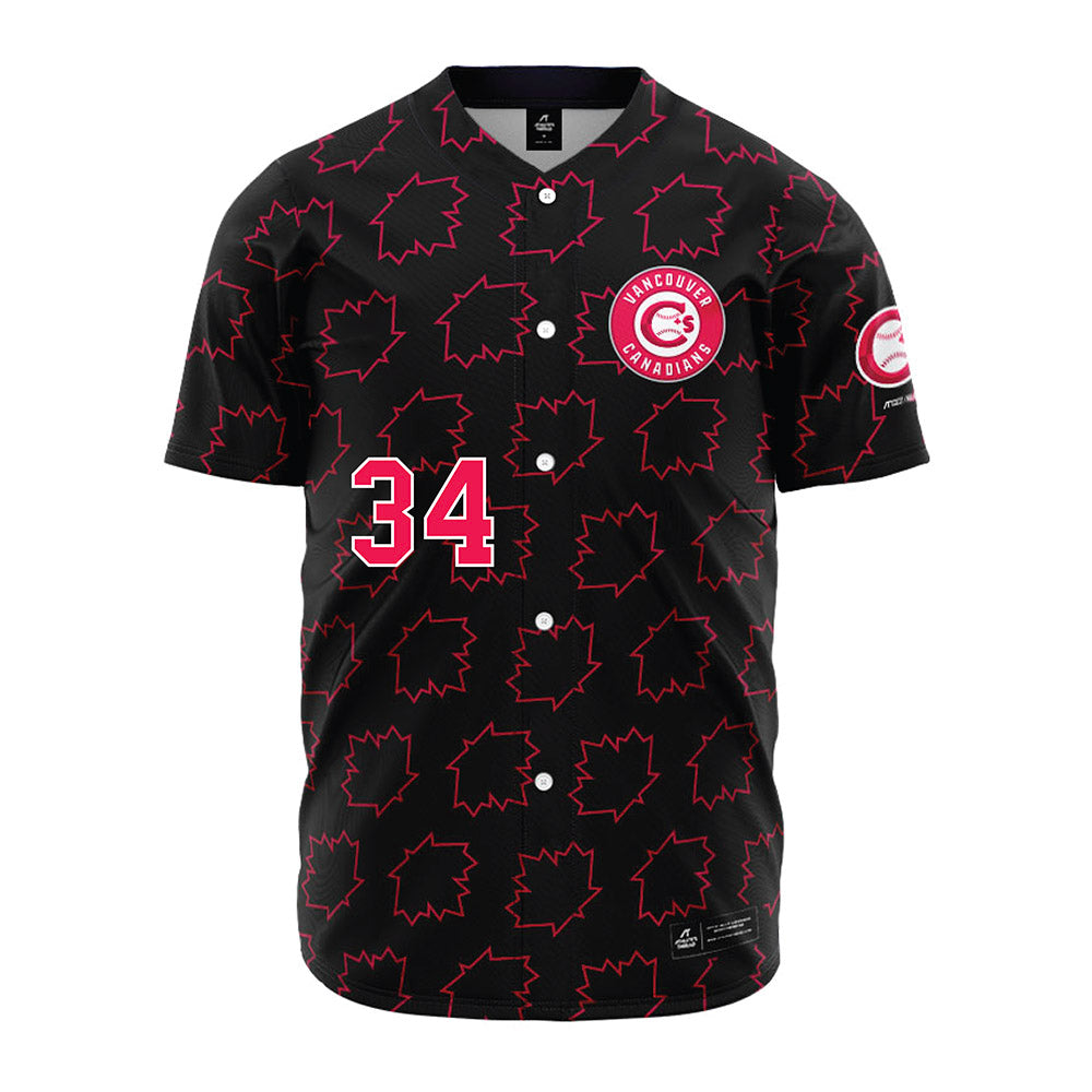 Van Canadians - MILB Baseball : Reece Fields - Jersey-0
