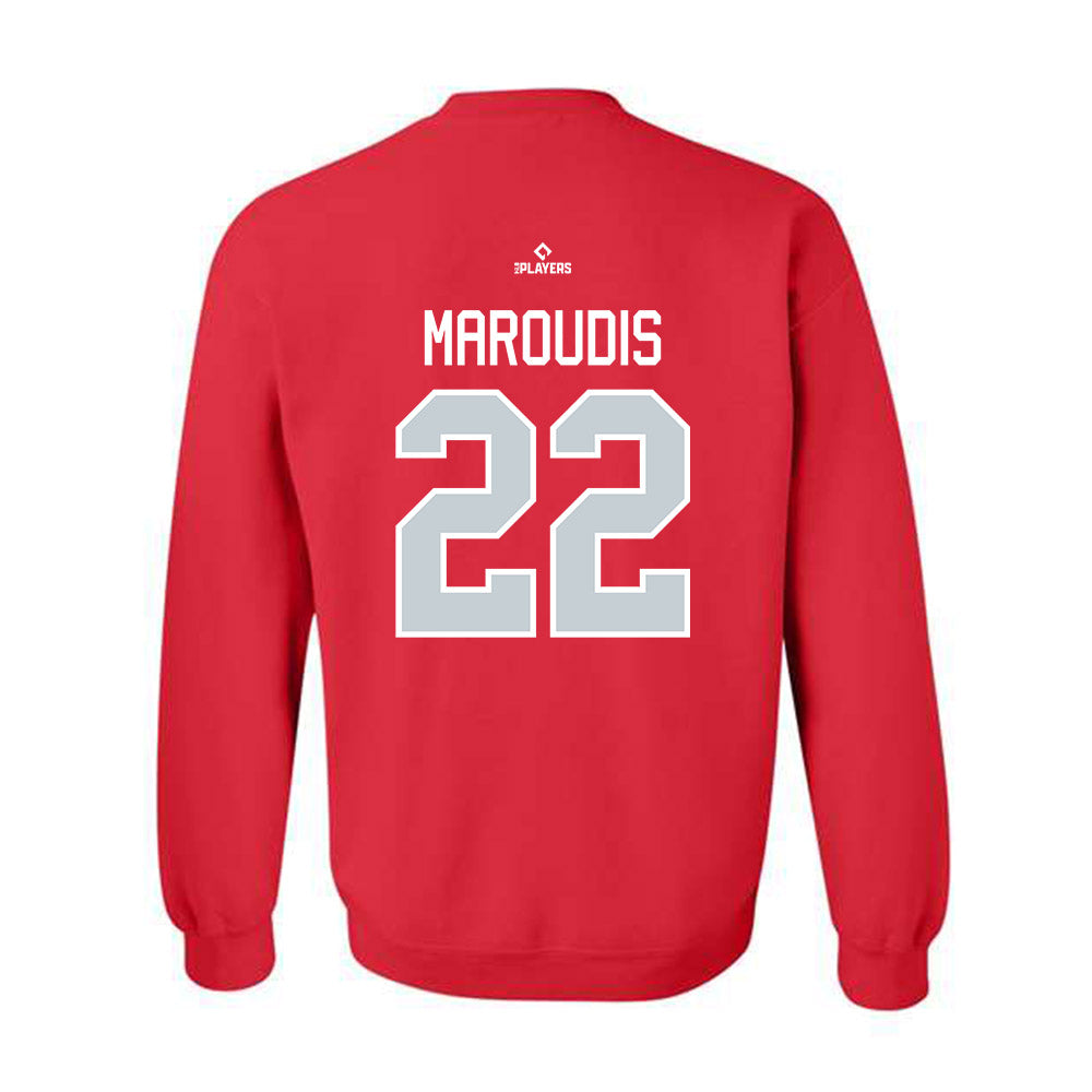 Van Canadians - MILB Baseball : Landen Maroudis - Crewneck Sweatshirt-1