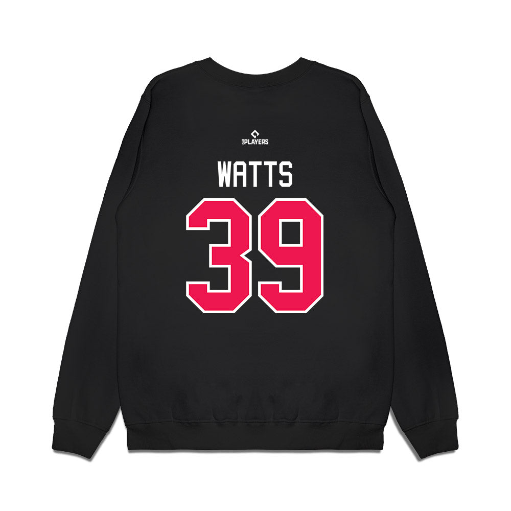 Van Canadians - MILB Baseball : Dylan Watts - Premium Crewneck Sweatshirt-1