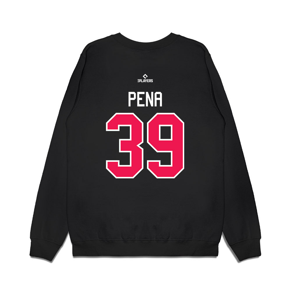 Van Canadians - MILB Baseball : Dameury Pena - Premium Crewneck Sweatshirt-1