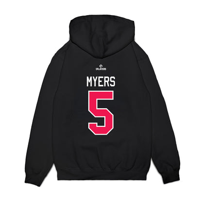 Van Canadians - MILB Baseball : Carson Myers - Premium Hooded Sweatshirt-1
