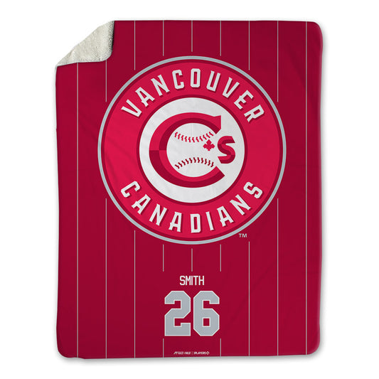 Van Canadians - MILB Baseball : Austin Smith - Blanket-0