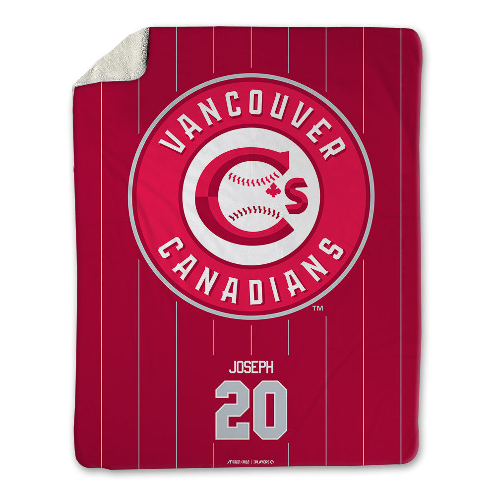 Van Canadians - MILB Baseball : Jean Joseph - Blanket-0