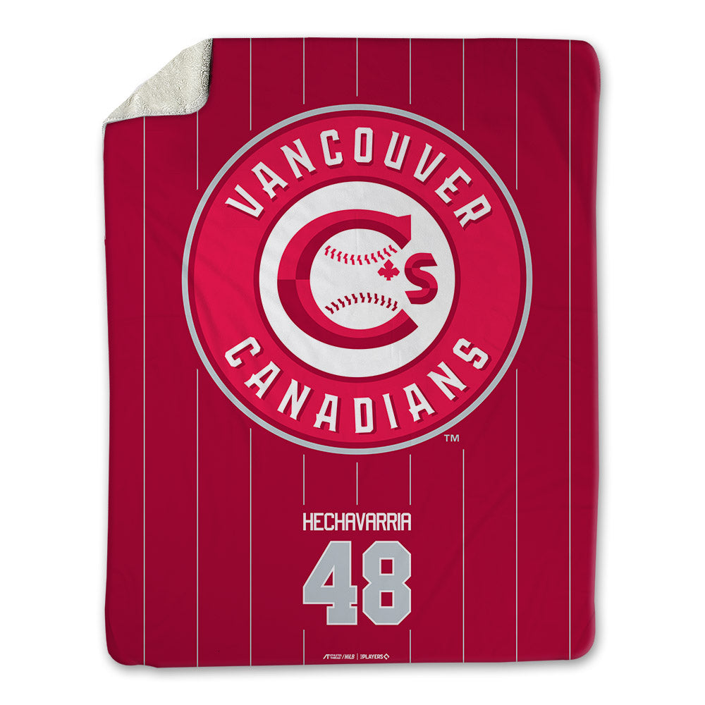 Van Canadians - MILB Baseball : Silvano Hechavarria - Blanket-0