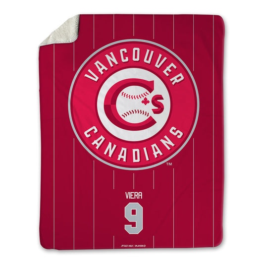 Van Canadians - MILB Baseball : Max Viera - Blanket-0